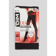 Dim - Collant opaque noir sculptant ventre plat diam's dim - Noir - 1-2 - Femme