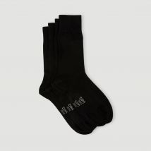 Dim - Lot de 2 paires de chaussettes en bambou dim - Noir - 39-42 - Homme