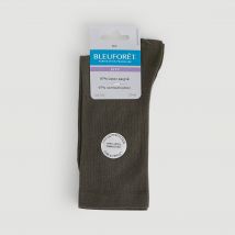 Bleu Foret - Paire de chaussettes en coton bleuforêt - Vert foncé - Unique - Femme