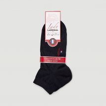 Labonal - Paire de socquettes en lin labonal - Bleu foncé - 39-41 - Femme