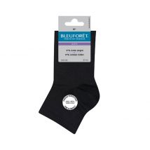 Bleu Foret - Paire de socquettes en coton bleuforêt - Noir - Unique - Femme