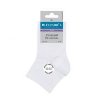 Bleu Foret - Paire de socquettes en coton bleuforêt - Blanc - Unique - Femme