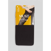 Collant semi opaque taille basse must - Noir - 3-4 - Femme - Monoprix Femme