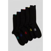Dim - Lot de 5 paires de chaussettes eco dim - Noir - 43-46 - Homme