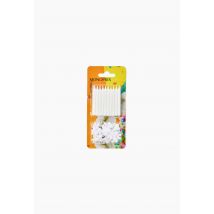 20 bougies blanches