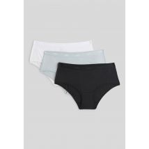 Dim - Lot de 3 boxers en coton eco dim - Noir - 38-40 - Femme
