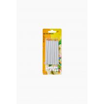 Lot de 10 bougies laquées