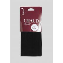 Collant en coton chaud - Noir - 1-2 - Femme - Monoprix Femme