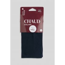 Collant en coton chaud - Bleu foncé - 1-2 - Femme - Monoprix Femme