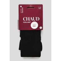 Collant contenant de la soie chaud - Noir - 3-4 - Femme - Monoprix Femme