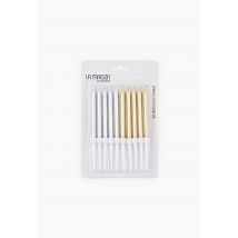 Boîte de 20 bougies à fleurs