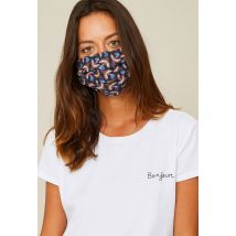 Lot de 2 masques en tissu lavables adultes - IMPRIME OISEAUX - Unique - Femme - Monoprix