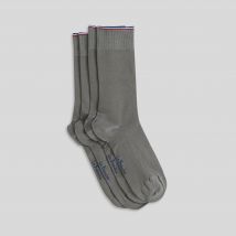 La Frenchie - Lot de 2 paires de chaussettes en tencel la frenchie - Gris anthracite - 39-42 - Homme