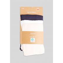 Lot de 3 collants fin - Rose - 27-30 - Enfant - Monoprix