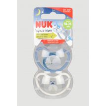 Nuk - Lot de 2 sucettes space nuit - Bleu - 3 - Bébé