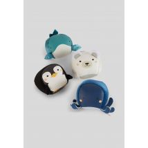 Baby To Love - Set de 4 balles doudous ocean - Bleu - Unique - Bébé
