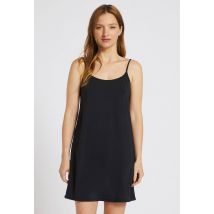 Fond de robe invisible alexia en microfibre - Noir - M - Femme - Monoprix