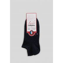 Labonal - Paire de mini-socquettes en fil d'écosse labonal - Bleu foncé - 39-41 - Femme