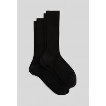 Lot de 2 paires de chaussettes - Noir - 43-44 - Homme - Monoprix Homme