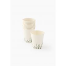12 gobelets en carton, 25cl