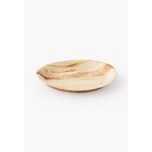 6 assiettes en feuille de palmier, 23cm