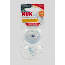 Nuk - Lot de 2 sucettes - Bleu - Unique - Bébé