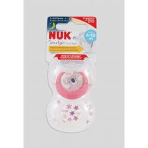 Nuk - Lot de 2 sucettes - Rose foncé - Unique - Bébé