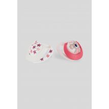 Nuk - Lot de 2 sucettes 6 mois - Rose foncé - Unique - Bébé