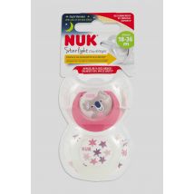 Nuk - Lot de 2 sucettes - Rose fuchsia - Unique - Bébé