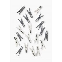 Sachet de 20 pinces à linge antiglissantes