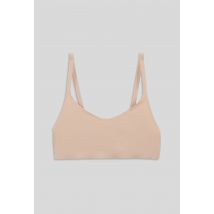 Smoon - Brassière sans couture smoon, certifié oeko-tex - Brun clair - S - Femme