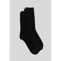 Bleu Foret - Lot de 2 paires de chaussettes en fil d'écosse bleuforêt - Noir - 43-46 - Homme