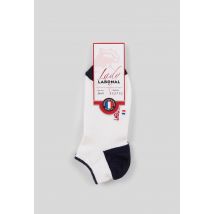 Labonal - Paire de mini-socquettes en bambou labonal - Blanc - 36-38 - Femme
