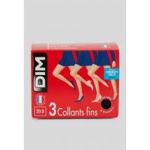 Dim - Lot de 3 collants dim - Noir - 3 - Femme