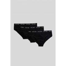 Hom - Lot de 3 slips en coton hom - Noir - XL - Homme