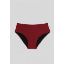 Rejeanne - Culotte menstruelle flux abondant en microfibre et coton rejanne, certifié oeko-tex - Rouge - 38 - Femme