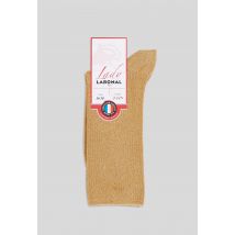 La Frenchie - Paire de chaussettes avec lurex labonal - Or - 36-38 - Femme