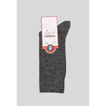 La Frenchie - Paire de chaussettes avec lurex labonal - Noir - 36-38 - Femme