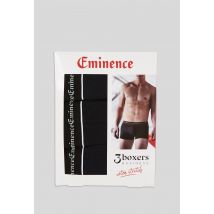 Eminence - Lot de 3 boxers - Noir - 5 - Homme