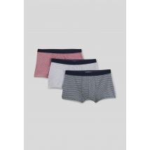 Lot de 3 caleçons fantaisie en coton bio gots - Multicolore - L - Homme - Monoprix Homme