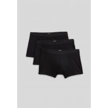 Lot de 3 boxers en coton bio gots - Noir - XXL - Homme - Monoprix