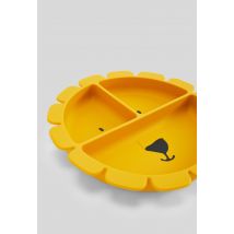 Mellis Bv - Assiette à compartiments en silicone - Jaune - Unique - Bébé