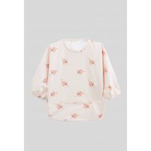 Bout'chou - Bavoir manches longues imperméable - Beige clair - Unique - Bébé