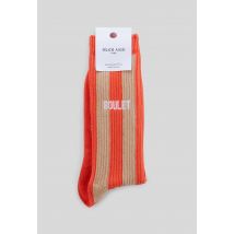 Felicie Aussi - Paire de chaussettes à message felicie aussi - Orange - Unique - Femme