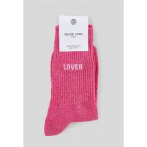 Felicie Aussi - Paire de chaussettes à message felicie aussi - Rose - Unique - Femme