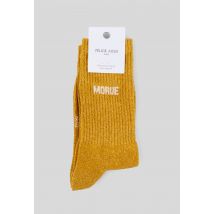 Felicie Aussi - Paire de chaussettes à message felicie aussi - Jaune - Unique - Femme
