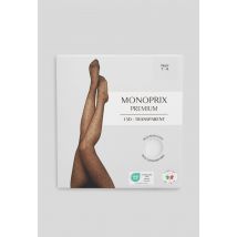 Paire de collants plumetis voile transparent premium - Noir - 4 - Femme - Monoprix