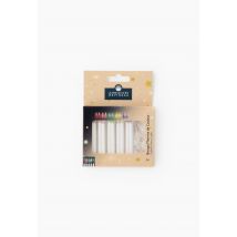 10 bougies blanche flamme