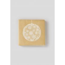 20 serviettes 40x40cm, boule de noël