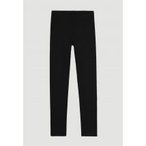 Legging uni contenant du coton bio gots - Noir - 4 ans - Enfant Fille - Monoprix